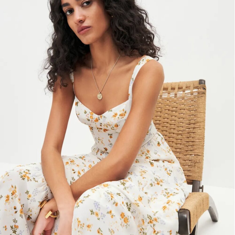 Like-New Reformation Aviva Dress